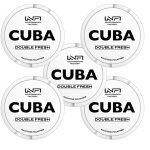 (image for) CUBA - Double Fresh - 16mg/g - 5er Packung